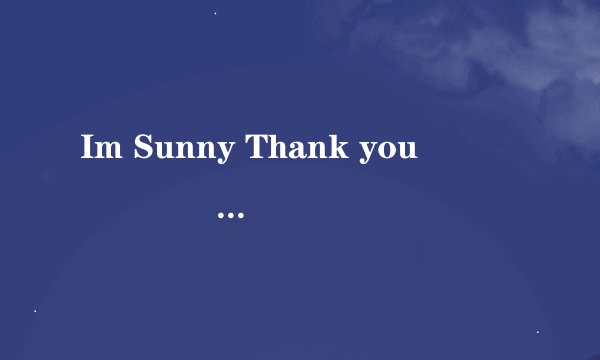 Im Sunny Thank you 아임써니땡큐 (2025)全集未删减高清版免费下载