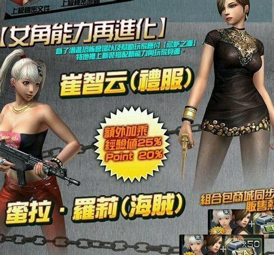 CSOL崔智云(礼服)米迦勒(抹胸)什么样!图片预览!怎么获得