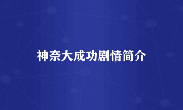 神奈大成功剧情简介