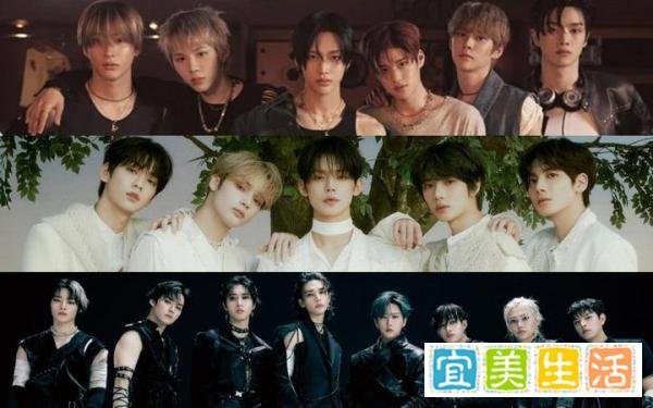 Melon上,最受欢迎的“四代男团”TOP 10:X1人气依旧,TWS掉队!