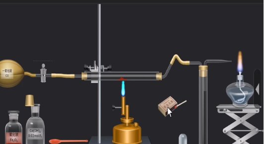 如图,为什么一氧化碳还原氧化铁?