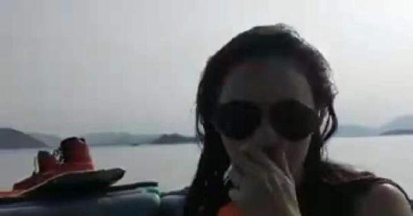 开始注重身材管理?张柏芝风雨无阻坚持滑水,立志一星期瘦下去
