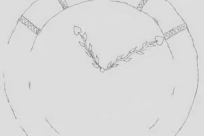 花钟的简笔画怎么画