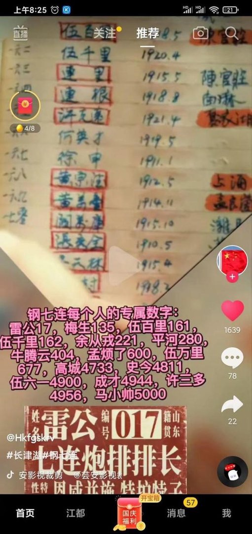 《长津湖》里指导员“梅生”名字来历的猜想