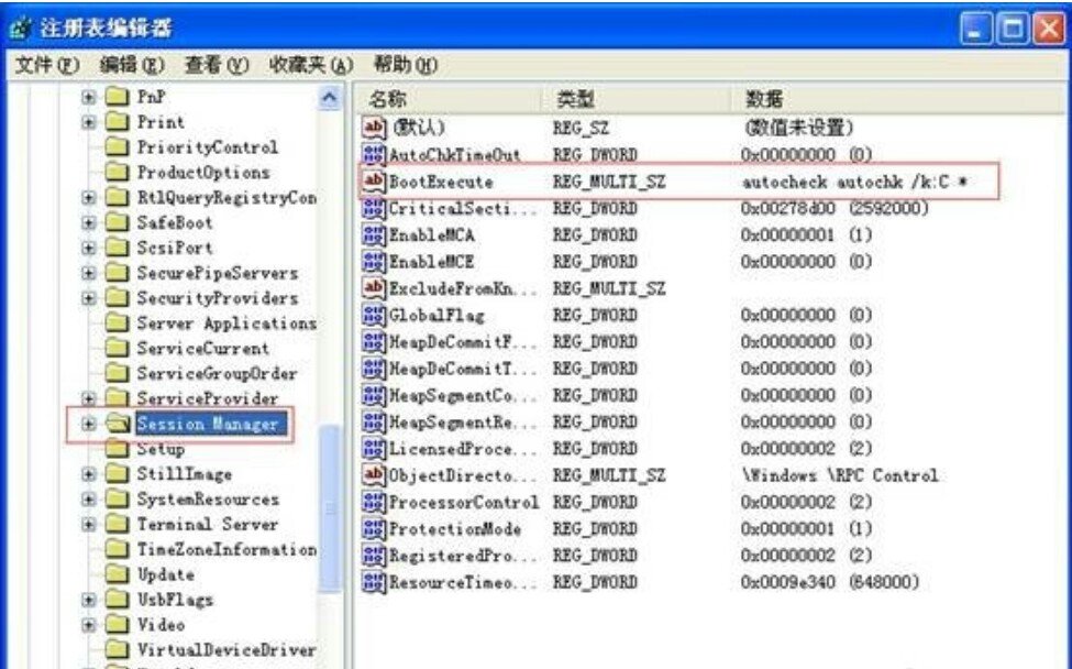 怎么取消XP开机自检功能？