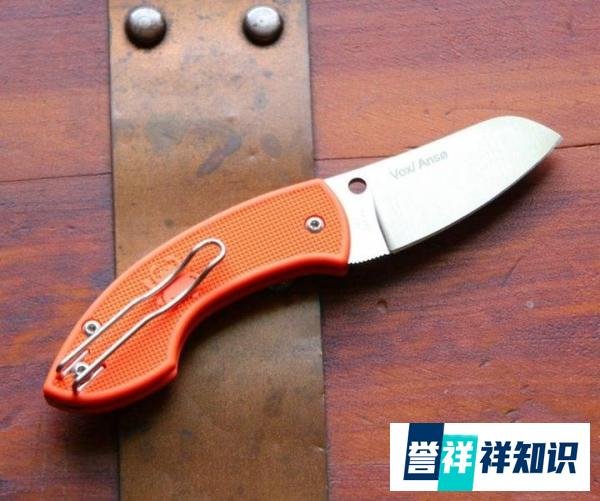 SPYDERCO 美国蜘蛛 SP-C163POR PINGO ORANGE SLIPIT FOLDER VOX/ANSO