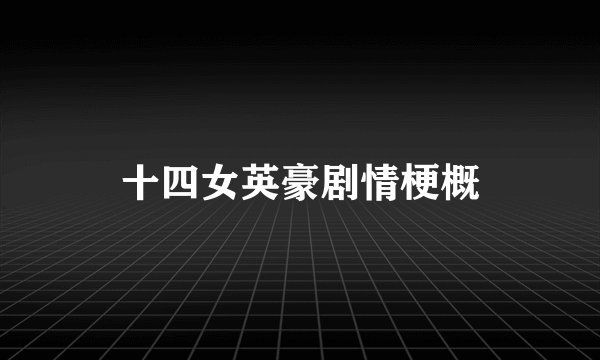 十四女英豪剧情梗概