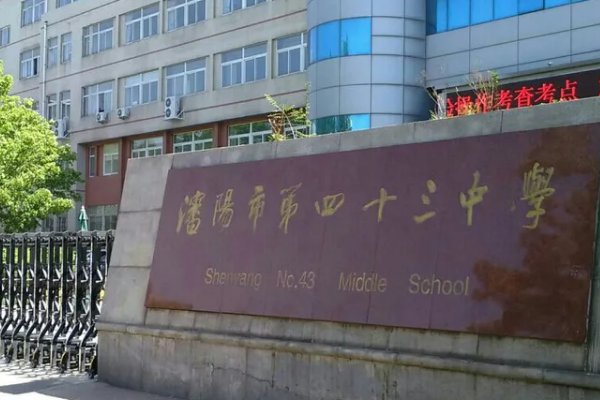 谁知道沈阳的43中学怎么样?