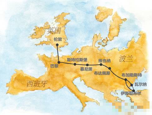 欧洲旅游15天经典线路多少钱