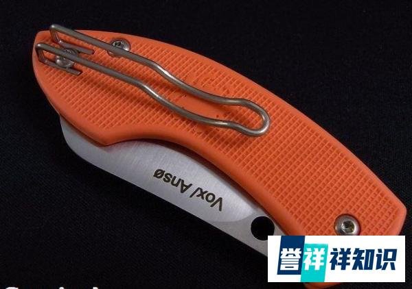 SPYDERCO 美国蜘蛛 SP-C163POR PINGO ORANGE SLIPIT FOLDER VOX/ANSO