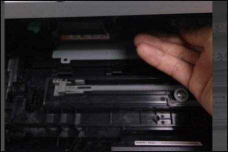 佳能E518打印机该如何跟换墨盒?