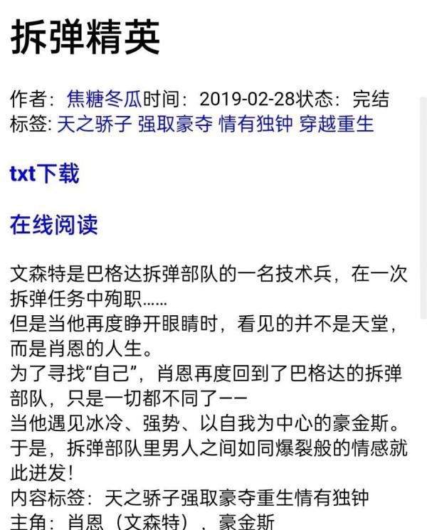 耽美军旅文强推(完结)