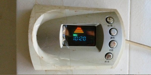 海尔热水器4个按键使用图解