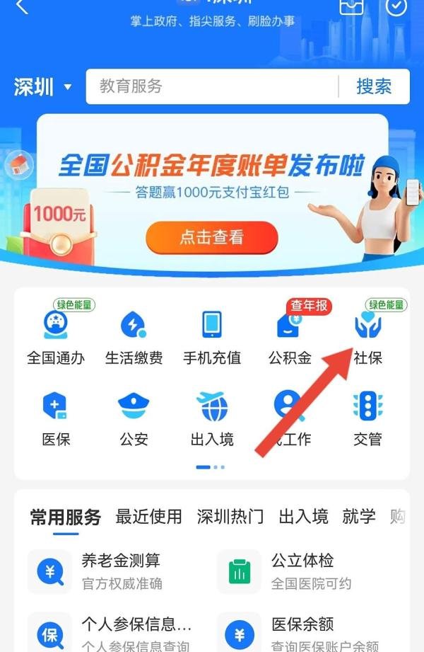 深圳社保个人明细怎么查询