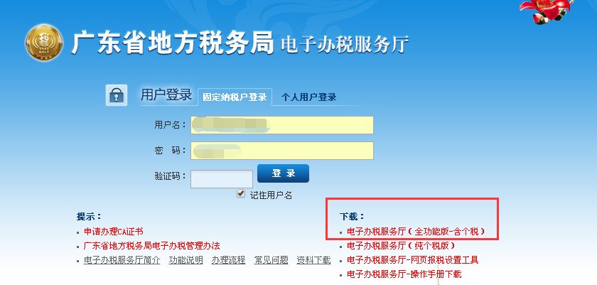 个税网络在线报税系统，到哪下载？