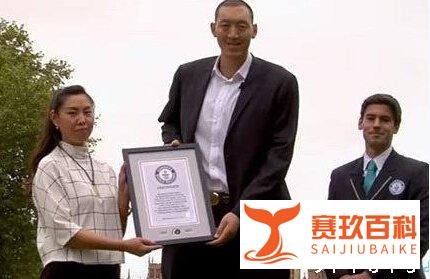 世界上最高的夫妻 共4.23米