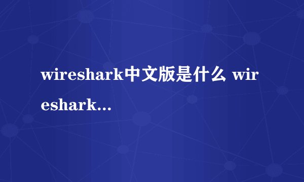 wireshark中文版是什么 wireshark抓包新手使用教程