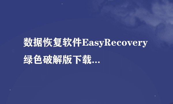 数据恢复软件EasyRecovery绿色破解版下载（带注册码）