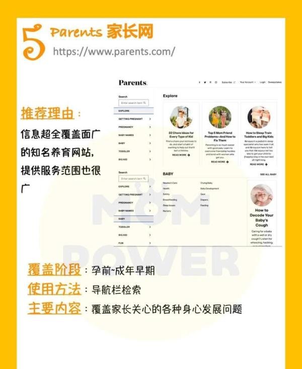 国际权威育儿网站搜罗分享,英文原版育儿知识
