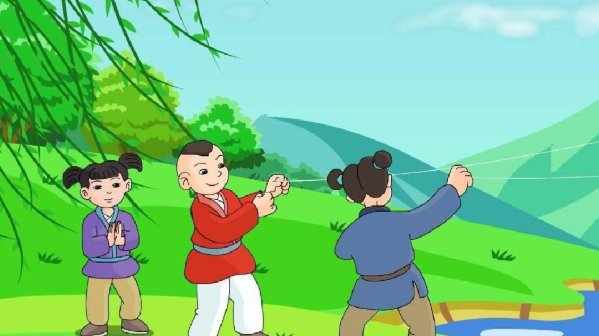 拂堤杨柳醉春烟。这句诗,我仿佛看到了什么画面。