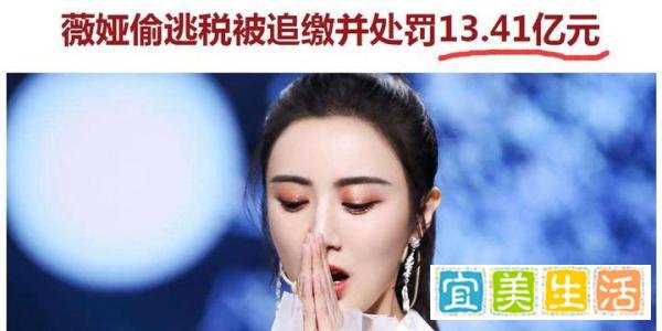 薇娅偷逃税被罚13.41亿元!不幸言中!