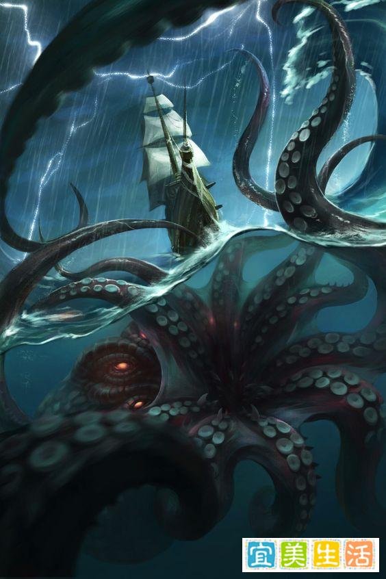 【众神归位-北欧篇】海中巨怪 克拉肯