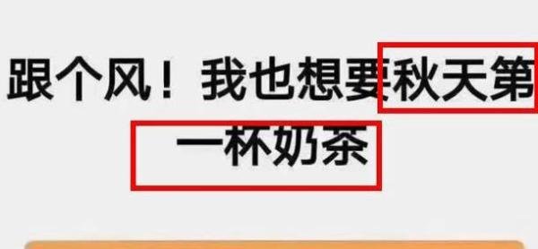 秋天第一杯奶茶什么意思？微信奶茶红包怎样发？