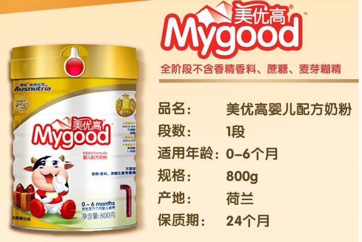 美优高幼儿配方奶粉也是澳优研发的吗？