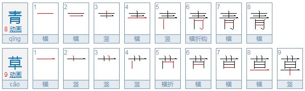 青草的拼音是几声