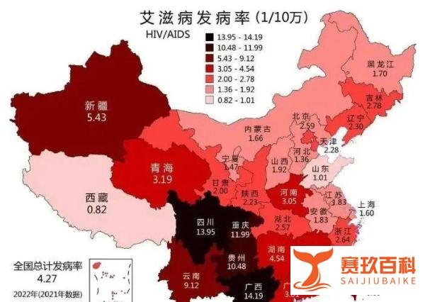 艾滋病城市感染率排名出炉,请注意!