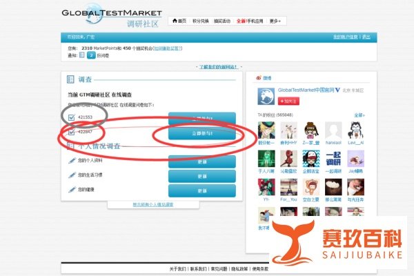 在 GlobalTestMarket付费调查网赚钱的方法