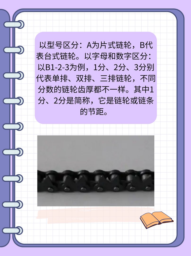 链条规格及尺寸大全