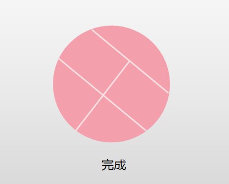 5个小朋友分一个蛋糕,只准切三刀,该怎样才能平分