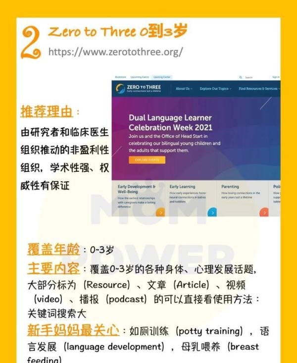 国际权威育儿网站搜罗分享,英文原版育儿知识