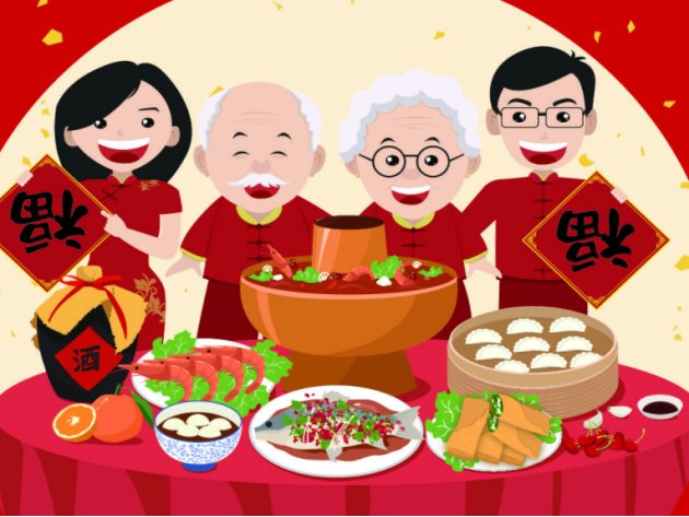 亲戚相聚的经典句子