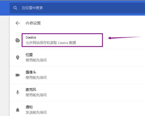 谷歌浏览器怎么启用cookies功能?