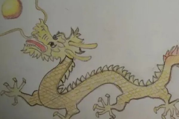简单的龙怎么画?
