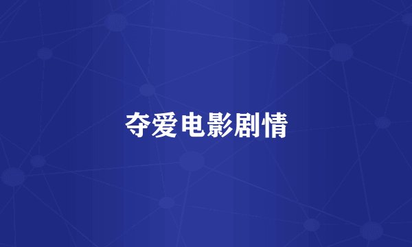 夺爱电影剧情
