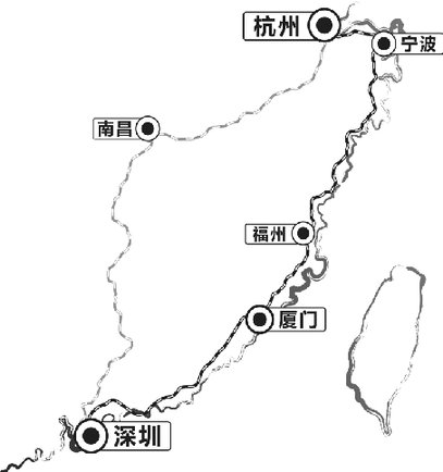 深圳到杭州有多远
