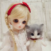 谁有可爱芭比娃娃的头像？最好多点！拜托～