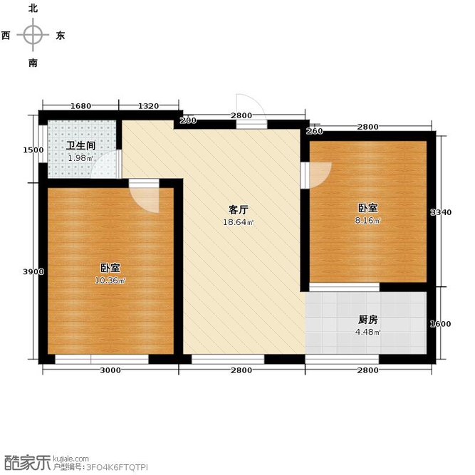 0室0厅1卫是什么意思?