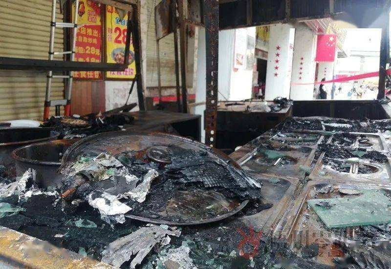 广州番禺区大龙清河市场一店铺发生火情，现场情况如何？