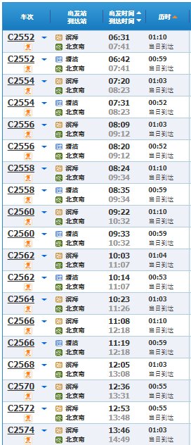 塘沽去北京高铁在哪坐？