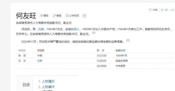 何友旺严重违纪违法被查，一个昔日的大能人就这样倒下了