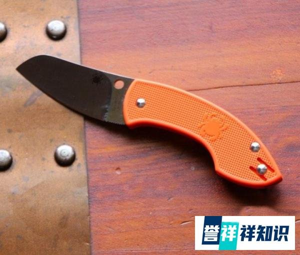 SPYDERCO 美国蜘蛛 SP-C163POR PINGO ORANGE SLIPIT FOLDER VOX/ANSO