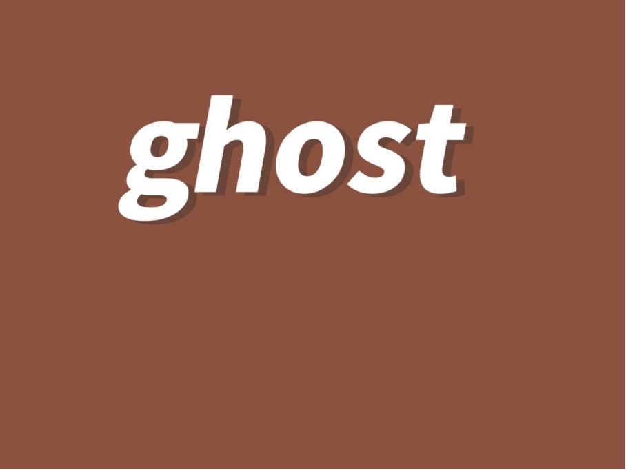 ghost的意思是什么？