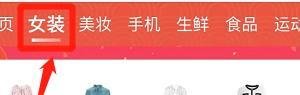 京东怎么搜索女装？