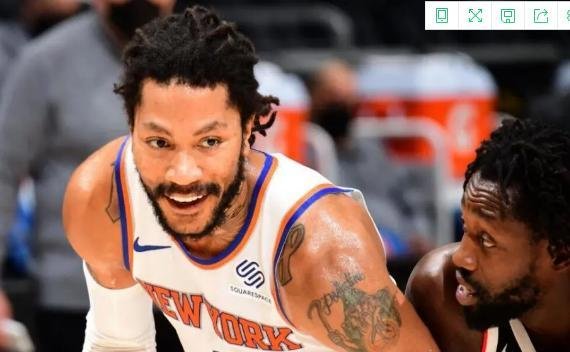 NBA 尼克斯VS快船 玫瑰永不凋零,独砍25分率领尼克斯掀翻快船