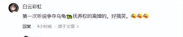 笑死!90后夫妻离婚打官司争13只乌龟归属,笑死在网友评论区!
