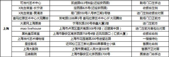 上海有大麦网自助换票机吗？